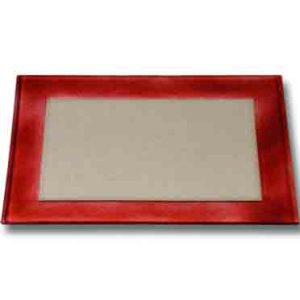 Plat en Verre Grenadine